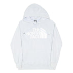 THE NORTH FACE Womens White Hoodie S Cotton Blend Pullover Casual Outdoor