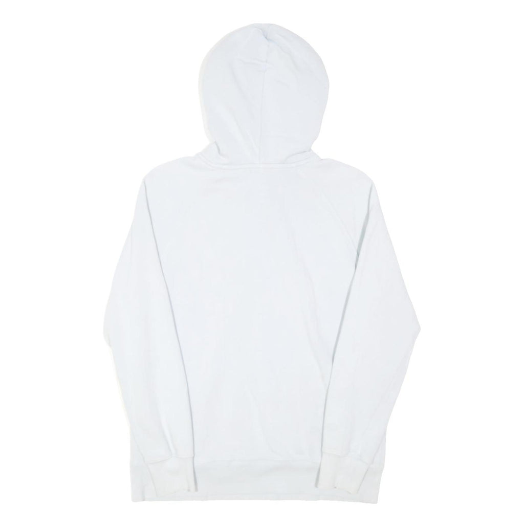 THE NORTH FACE Womens White Hoodie S Cotton Blend Pullover Casual Outdoor
