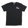 GILDAN Mens Black Austin Herzog Graphic T-Shirt M Short Sleeve Crew Neck Car