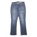 DKNY Womens Jeans Blue Slim Bootcut Denim Medium W30 L32 Stylish Comfort