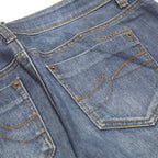 DKNY Womens Jeans Blue Slim Bootcut Denim Medium W30 L32 Stylish Comfort