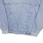 LEE COOPER Mens Blue Denim Jacket M Cotton Blend Button Closure Classic Fit