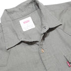 LEVI'S Mens Green Cotton Blend Shirt M Casual Long Sleeve Button Shirt