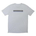UNDER ARMOUR Mens Grey & Blue Graphic T-Shirt M Short Sleeve Crew Neck Casual