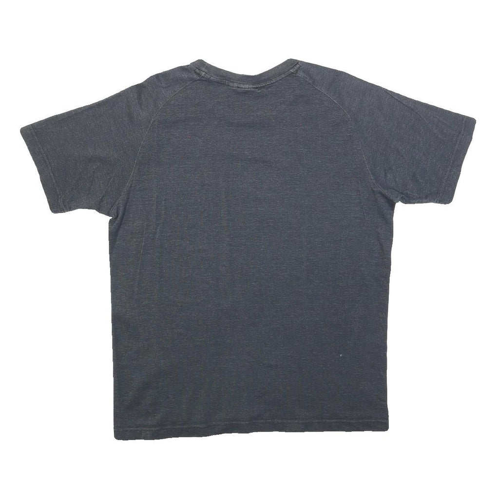 PUMA Mens Grey Graphic T-Shirt L Short Sleeve Crew Neck Cotton Blend Casual