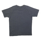 PUMA Mens Grey Graphic T-Shirt L Short Sleeve Crew Neck Cotton Blend Casual