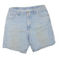 WRANGLER Womens Denim Light Blue Casual Shorts XL W38 Cotton Blend