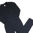 DICKIES Womens Black Cotton Dungarees Regular Fit M W32 L28 Workwear