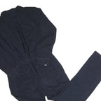 DICKIES Womens Black Cotton Dungarees Regular Fit M W32 L28 Workwear