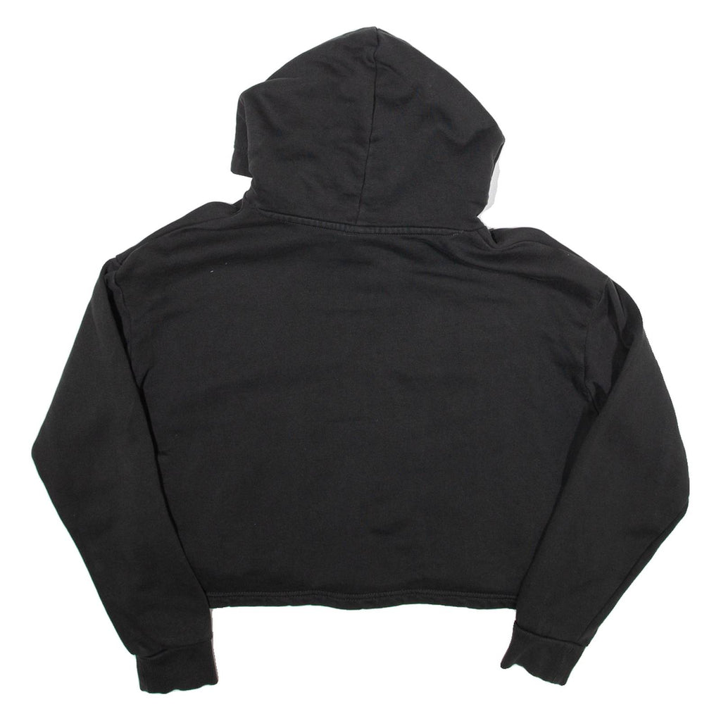 PUMA Cropped Womens Black Hoodie S