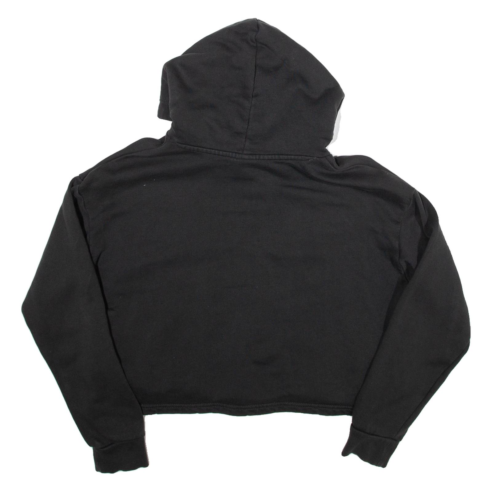 PUMA Cropped Womens Black Hoodie S