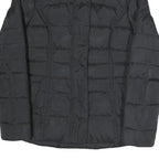 TOMMY HILFIGER Womens Black Quilted Jacket XS Polyester Blend Zip Casual