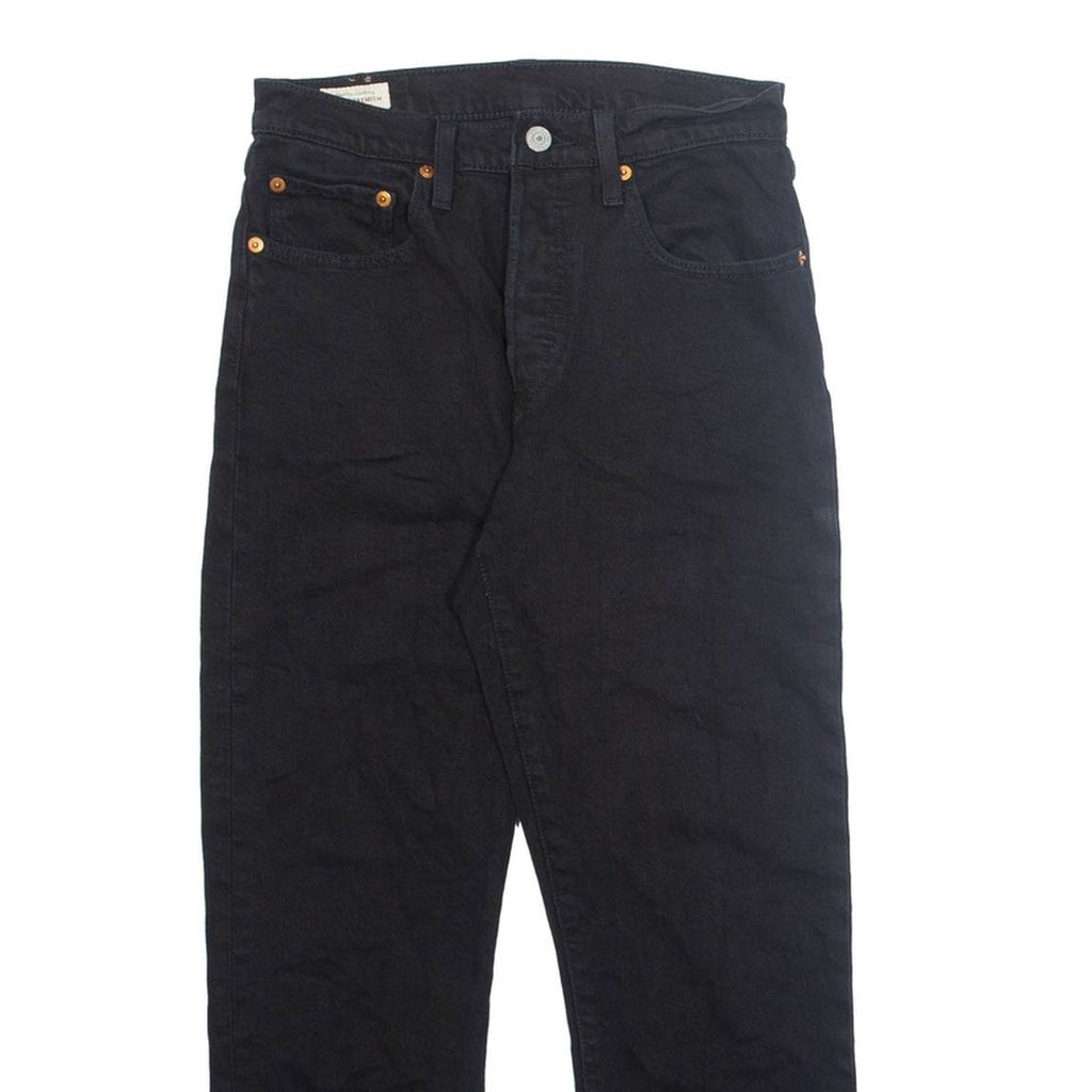 LEVI'S 501 BIG E Jeans Mens Black Regular Straight W27 L26