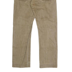CARHARTT Mens Regular Fit Beige Denim Jeans W34 L30 Cotton Blend Button Closure