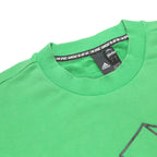 ADIDAS Mens Green Cotton Blend Crew Neck M Sweatshirt Sportswear Casual