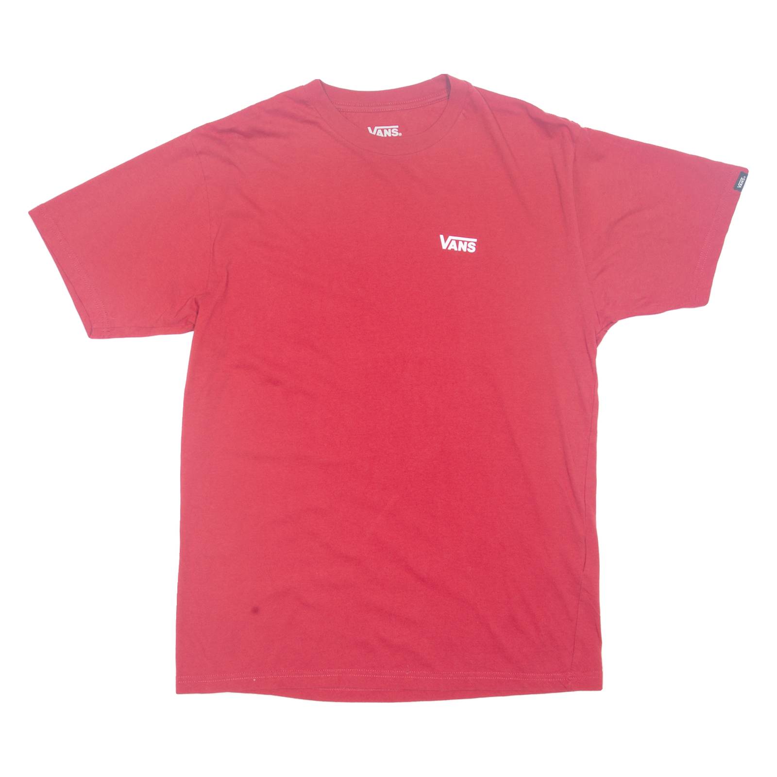 VANS Classic Fit Mens T-Shirt Red M