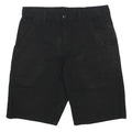 DICKIES Mens Black Casual Shorts M W32 Workwear Cotton Blend Utility