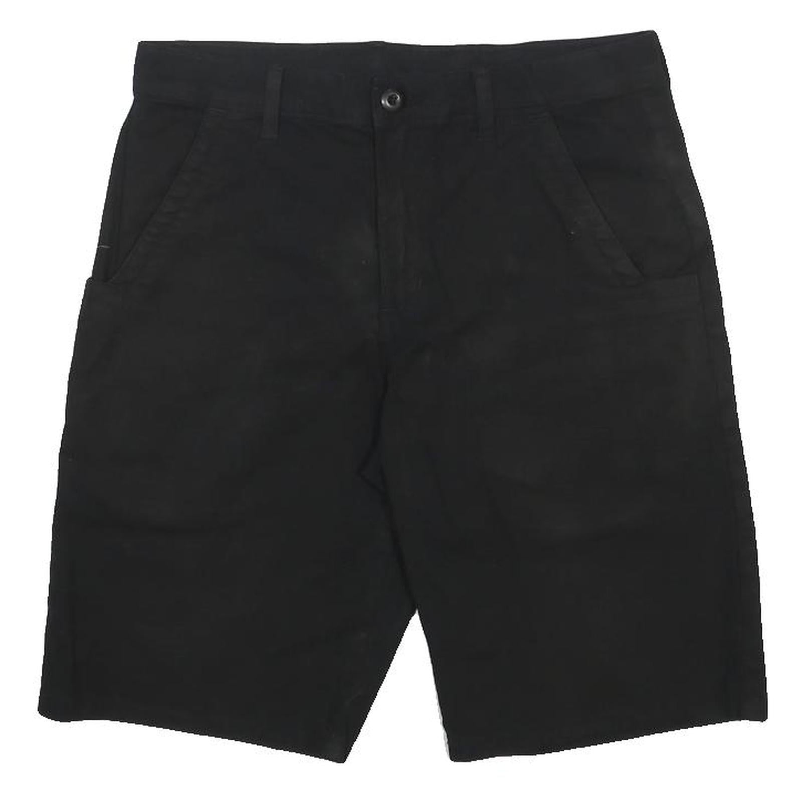 DICKIES Mens Black Casual Shorts M W32 Workwear Cotton Blend Utility