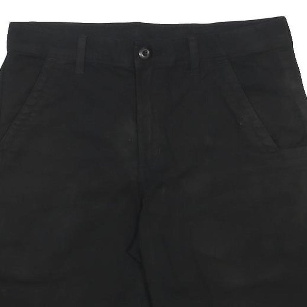DICKIES Mens Black Casual Shorts M W32 Workwear Cotton Blend Utility