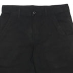 DICKIES Mens Black Casual Shorts M W32 Workwear Cotton Blend Utility