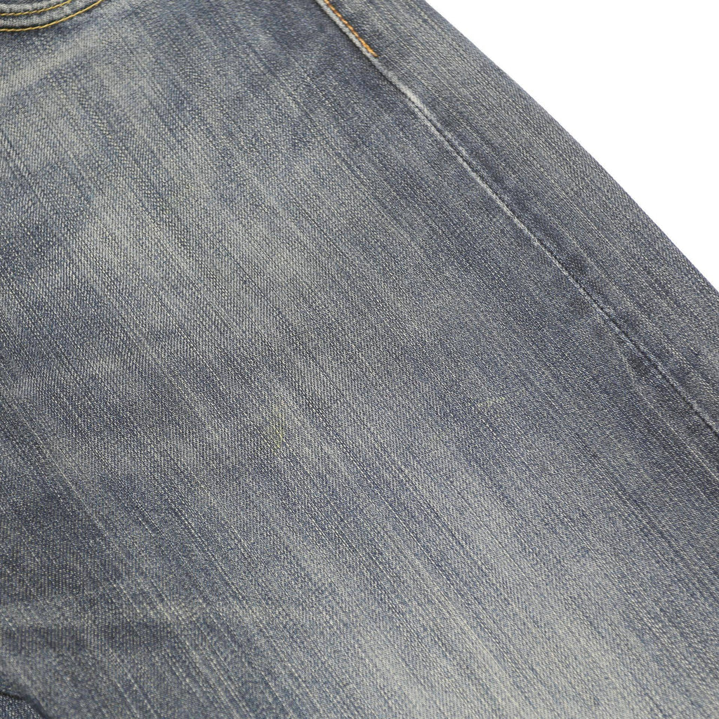 LEVI'S 501 Mens Jeans Blue Regular Straight Denim Medium W32 L32 Classic Button