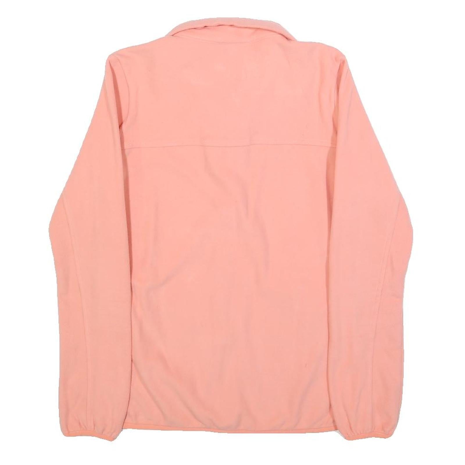 COLUMBIA Womens Pink Jacket S Polyester Plain Zip Casual Outdoor Lightweight