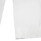 TOMMY HILFIGER Mens Cotton White Regular Fit Straight Trousers W34 L27 Casual