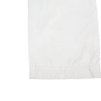 TOMMY HILFIGER Mens Cotton White Regular Fit Straight Trousers W34 L27 Casual