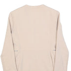 BCBGMAXAZRIA Womens Cream White Button Jacket M Polyester Blend Tailored Plain