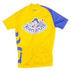 Cycling Womens Jersey Yellow Full Zip L