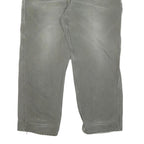 CARHARTT Mens Cotton Blend Green Regular Straight Trousers W40 L32 Workwear