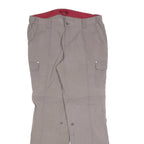 TCM Womens Polyester Blend Beige Regular Leg Trousers W34 L30 Practical Casual