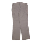 TCM Womens Polyester Blend Beige Regular Leg Trousers W34 L30 Practical Casual