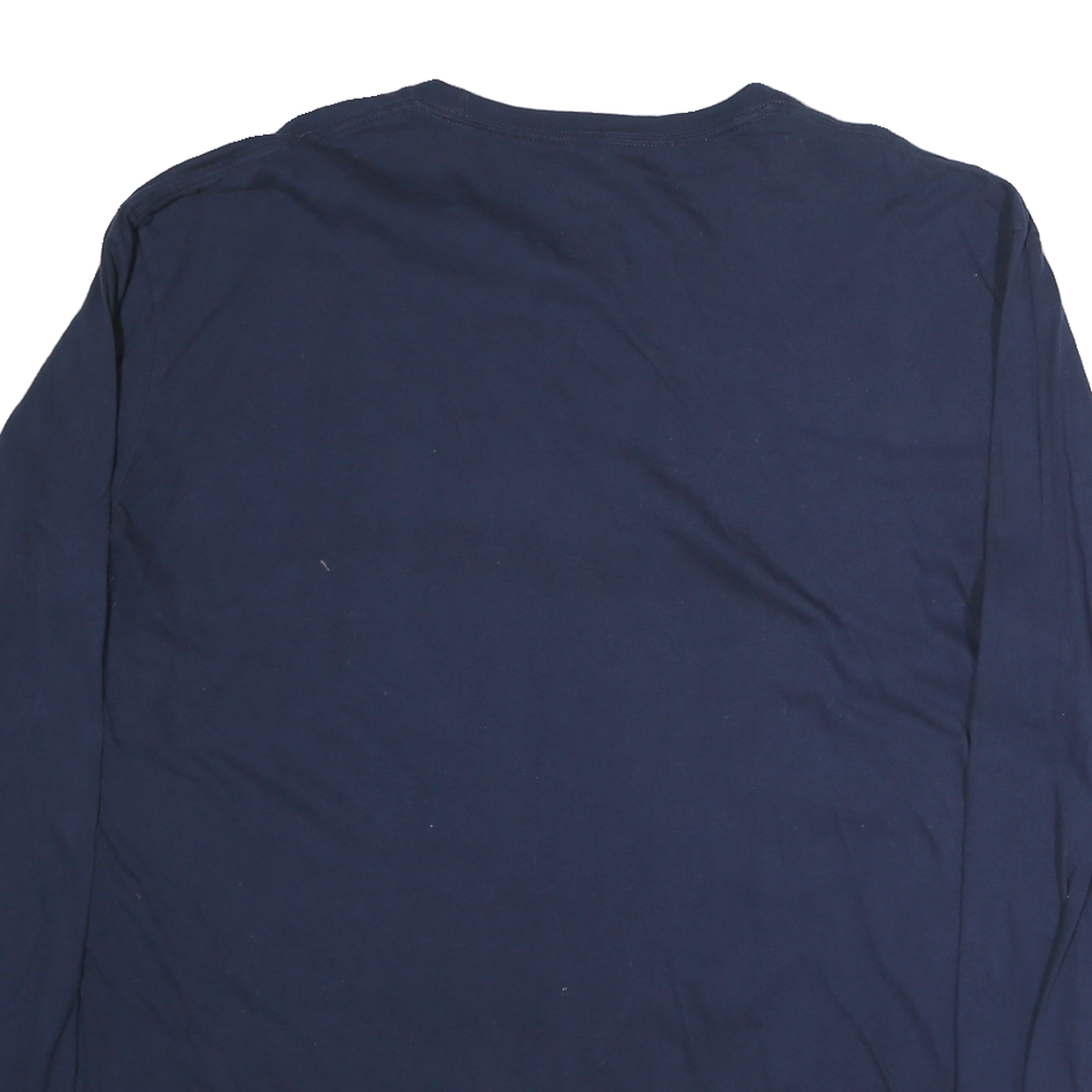 NBA Mens Blue Denver Nuggets Long Sleeve Crew Neck Cotton T-Shirt 2XL