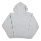 DISNEY Womens Grey Mickey Mouse Hoodie M Cotton Blend Pullover Casual
