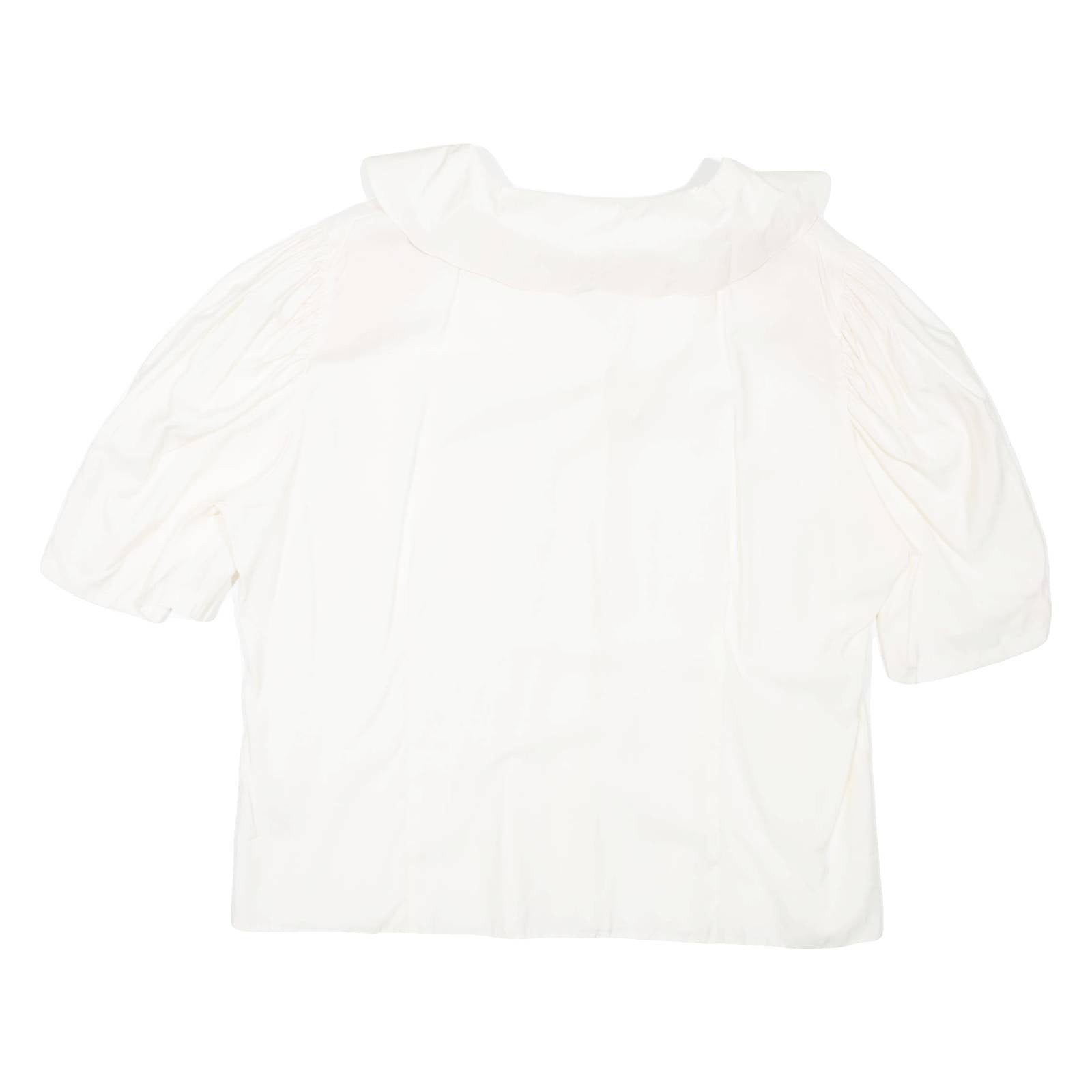 YESSICA Womens Blouse Beige Collared L