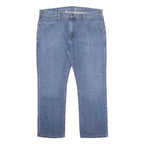CARHARTT Mens Jeans Blue Relaxed Straight Denim Stone Wash W38 L28 Workwear