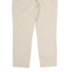 TOMMY HILFIGER Mens Cotton Beige Regular Fit Straight Leg Trousers W28 L24