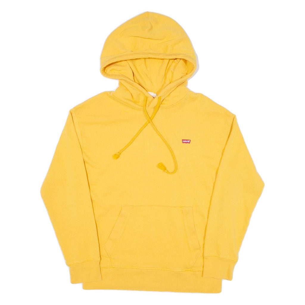 LEVI'S Womens Yellow Hoodie XS