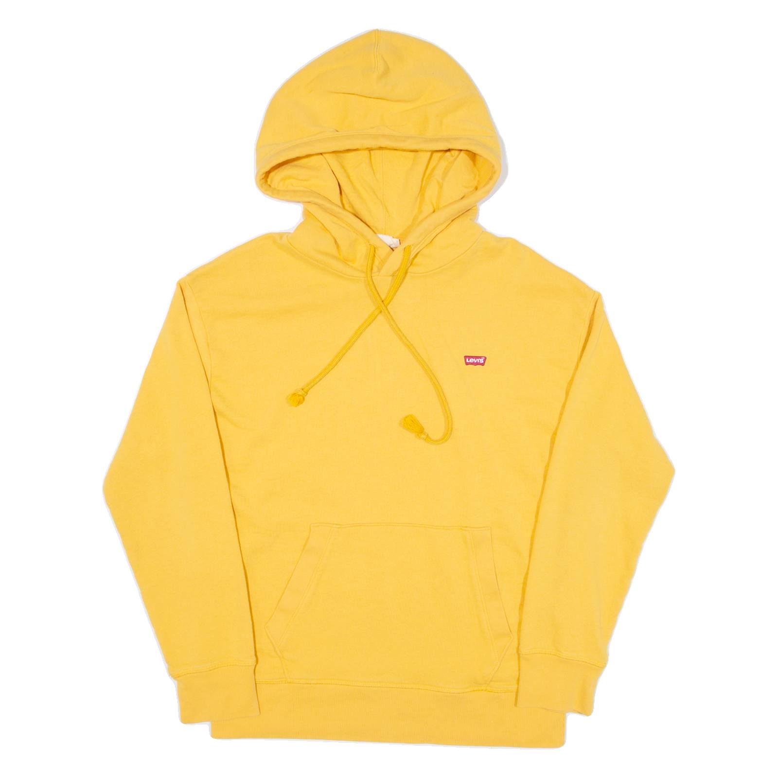 LEVI'S Womens Yellow Hoodie XS