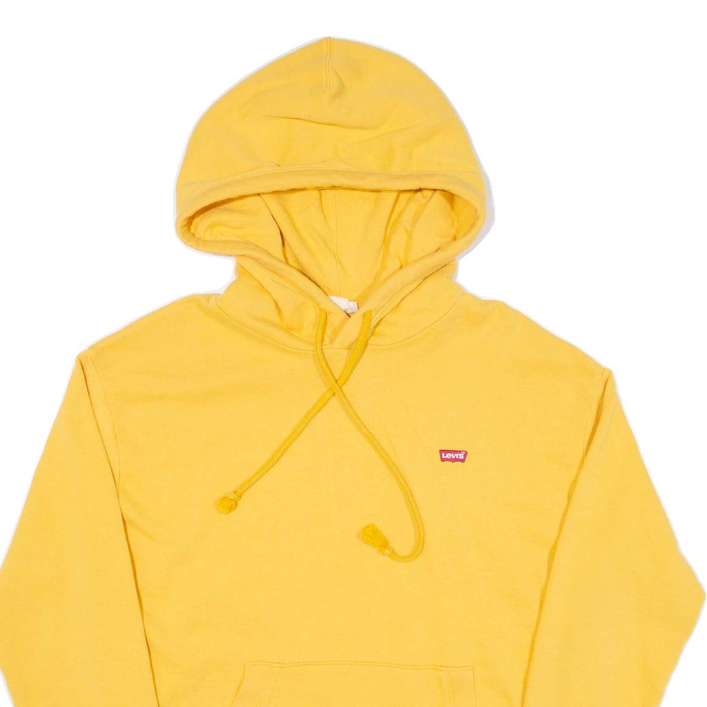 LEVI'S Womens Yellow Hoodie XS