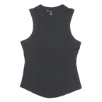 NEXT Womens Black Basic Sleeveless Crew Neck Top UK 16 Cotton Blend