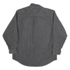 FIELD & STREAM Mens Grey Cotton Blend Long Sleeve Shirt L Casual Outdoor Wear