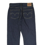 LEVI'S 501 Mens Jeans Blue Regular Straight Denim Dark W30 L26 Classic Button