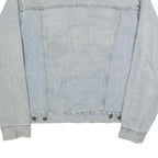 LEE Mens Blue Denim Jacket M Cotton Button Closure Classic Fit Casual Style