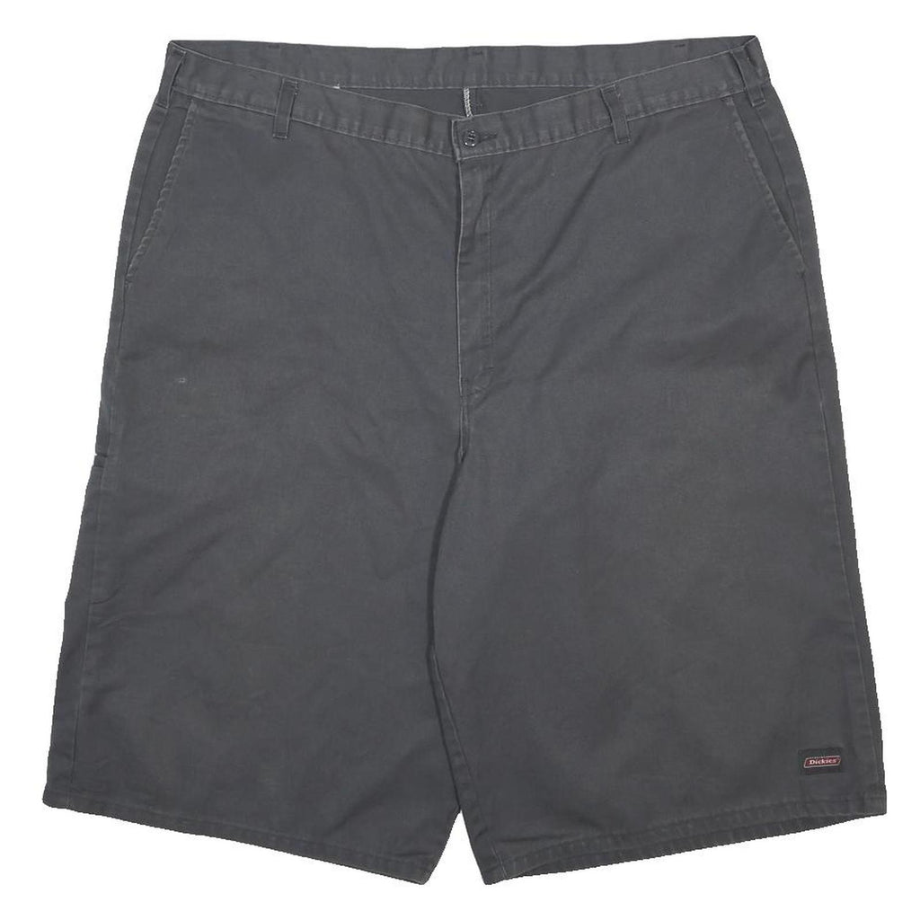 DICKIES Mens Shorts Black Casual Cotton Blend 2XL W44 Workwear Pockets