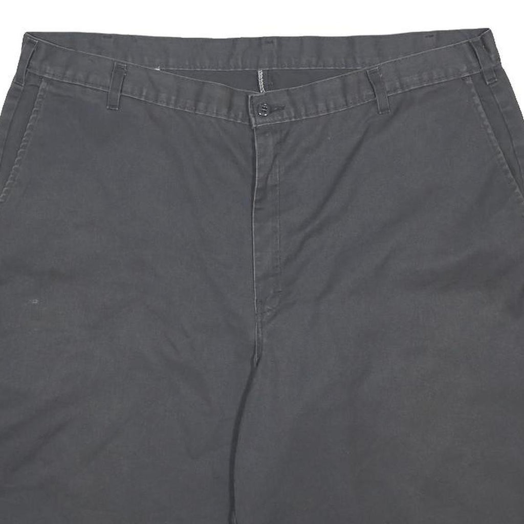 DICKIES Mens Shorts Black Casual Cotton Blend 2XL W44 Workwear Pockets