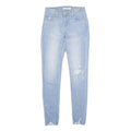 LEVI'S 710 Super Skinny Womens Jeans Blue Slim Skinny Denim Light W25 L30