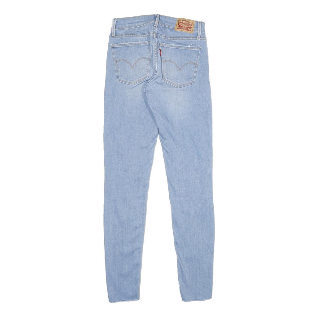 LEVI'S 710 Super Skinny Womens Jeans Blue Slim Skinny Denim Light W25 L30