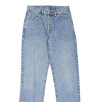 DONOVAN Mens Jeans Blue Regular Straight Stone Wash W30 L32